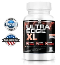 Ultra Edge XL Bottle - Nitric Oxide Booster / Bodybuilding Supplement - ( 1 PK )