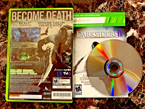 🎮👽 2012 XBOX 360 Darksiders 2 Original Case 👽🎮 - Picture 2 of 2