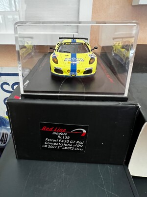 REDLINE RL007 Echelle 1/43 | FERRARI F360 MODENA GT TEAM RISI 24h LE Mans 2003 N 94 A Lazzaro R Kelleners T Borcheller