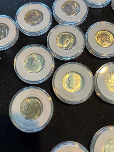 1958-P Roosevelt Dime UNC 90% Silver