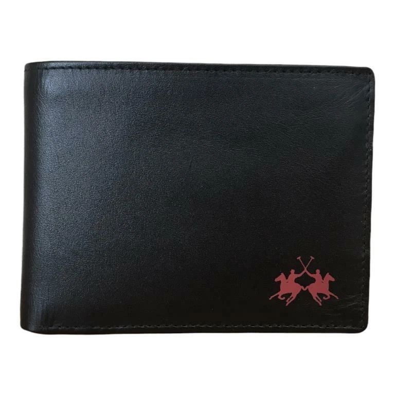 LA MARTINA PORTAFOGLI UOMO 4 fessure x CARTE CREDITO + SPICCI 41M032 M044 - Imagen 2 de 4