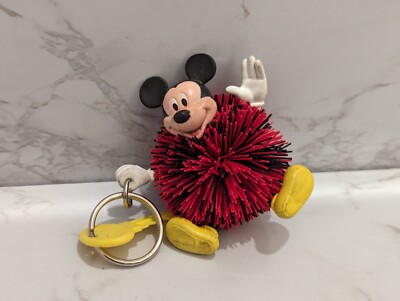 VINTAGE DISNEY KOOSH BALL MICKEY MOUSE FIGUR OddzOn 1990er