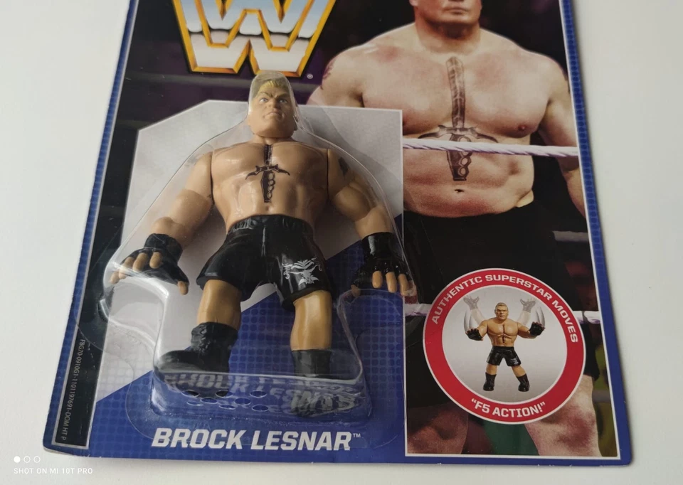 Brooke Lesnar wwe retro Mattel wwf Hasbro - Imagen 3 de 4