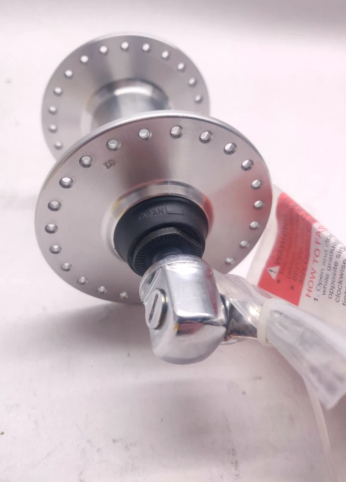 Buje delantero tándem Shimano 48H NOS - HB-HF05 - plateado Foto 4 de 4