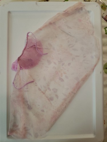 1984 Dream Time Barbie Lavender Nightgown Robe 9180 - Picture 6 of 11