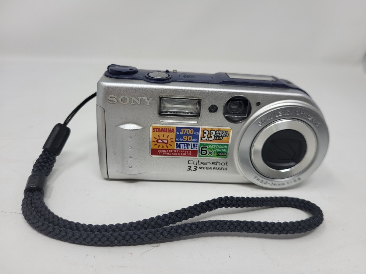 動作確認済　Sony Cyber-shot 3.3デジタルカメラ　DSC-P1 Sony Cyber-Shot DSC-P1 3.3 MP Digital Camera AS-IS UNTESTED