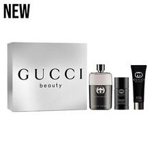 Gucci Guilty Pour Homme Gift Set 3-PC Eau de Toilette 90ml NEW