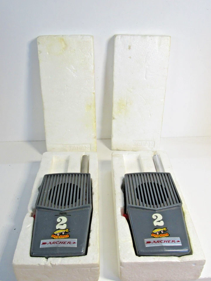 Rare VINTAGE 1970'S ARCHER Radio Shack  WALKIE TALKIE 2-WAY LOT OF 2 Japan  #V - Image 2 of 4