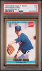 1990 Win No. 300, 1992 Coca-Cola Nolan Ryan No-Hitter No. 6 PSA EX 5 Rangers