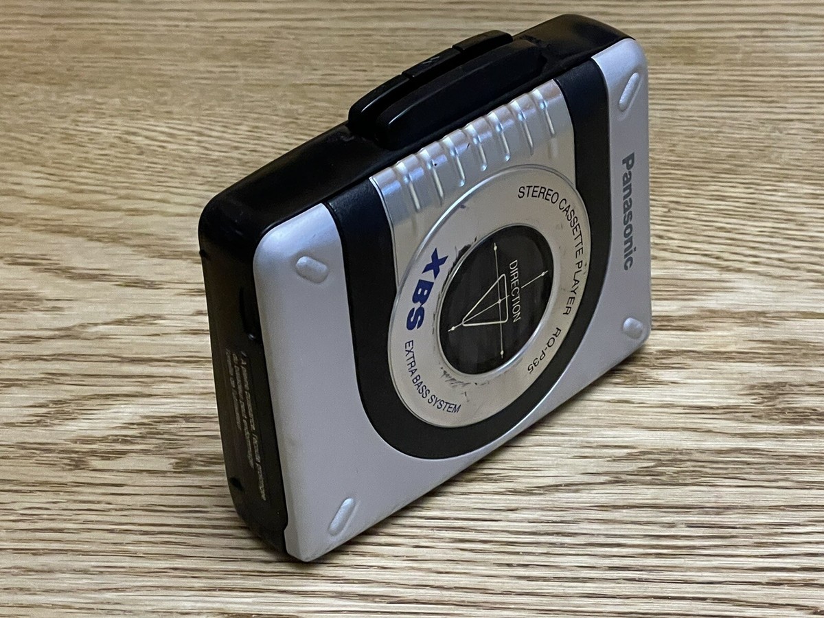 新品未使用Panasonic Stereo Cassette RQ-P35-K Panasonic RQ-P35 Walkman Personal Stereo Cassette Player - Retro