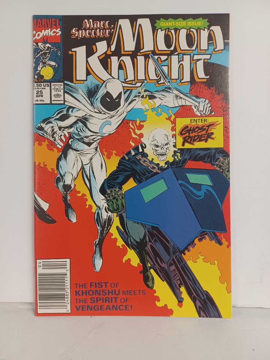 Marc Spector Moon Knight #25 1st Meeting Moon Knight And Ghost