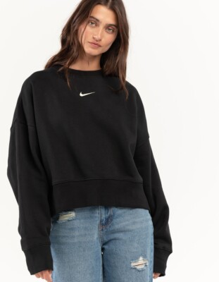 nike sportswear cropped sweatshirt