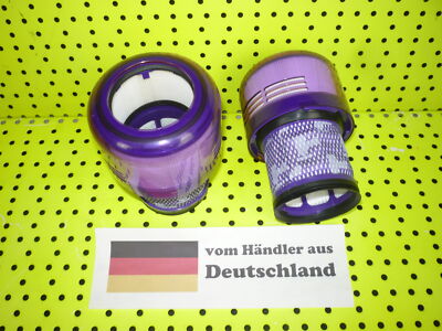 2x Filter geeignet Dyson V11 Absolute Extra Pro Nickel/blau, 97001302 970013-02