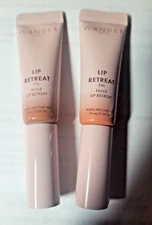 Lot Of 2- Wander Lip Retreat Oil Skinny Dip .33 OZ / 10mL, FULL SIZE WITHOUT BOX