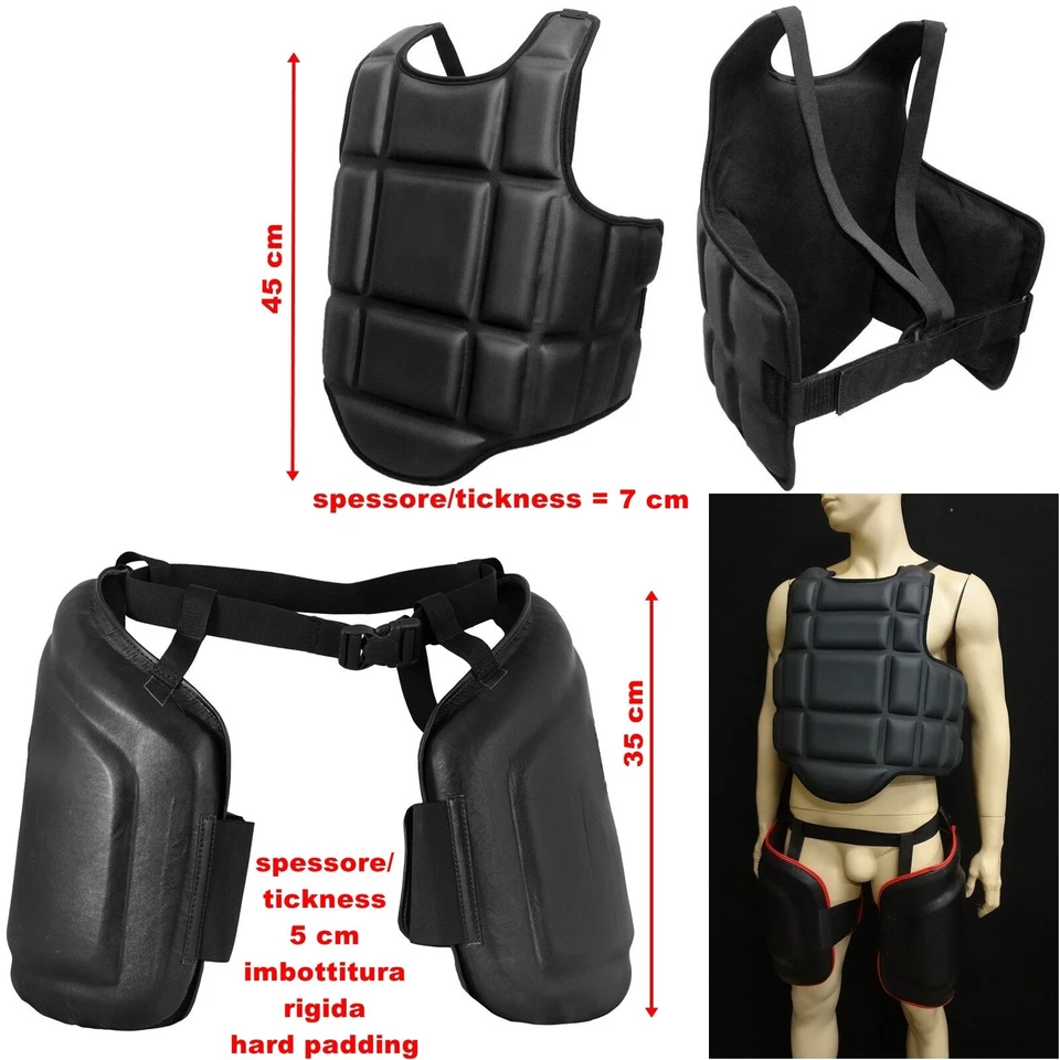 MMASPORT corpetto scudo maestro low kick protector colpitore per calci Bassi