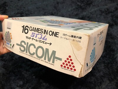 ヨネザワ サイコム SICOM 電子ゲーム VINTAGE SICOM ELECTRONIC GAME 16 GAMES IN ONE MULTI GAME COMPUTER