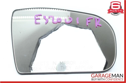 98-03 Mercedes W210 E320 Front Right Passenger Side Mirror Door Rear View Glass