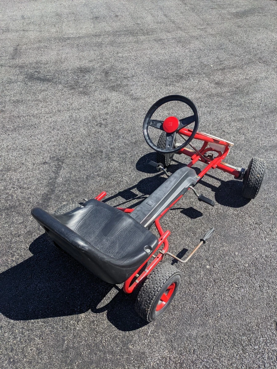 Vintage Kettler Kettcar: Pedal Race Car, Made in Germany, Red/Black