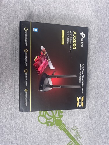 TP-Link Archer TX3000E Wi-Fi 6 Bluetooth 5.0 PCIe Adapter Windows 10 Compatible - 第 1/11 張圖片