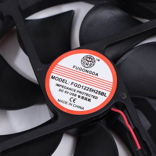 DC 5V USB Brushless Sleeve Bearing Fen Computer PC Silent Cooler Cooling Fan Lot - Photo 4/17