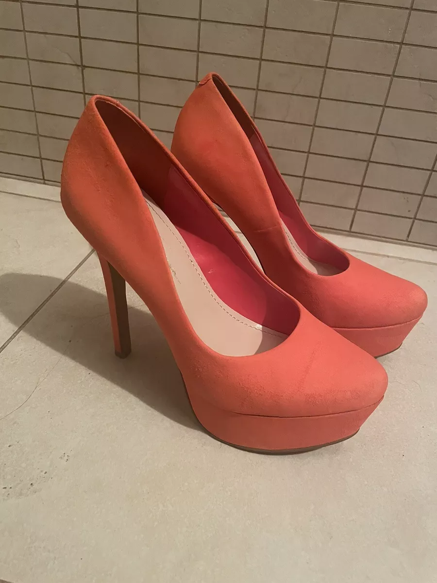 Jessica simpson orange best sale heels