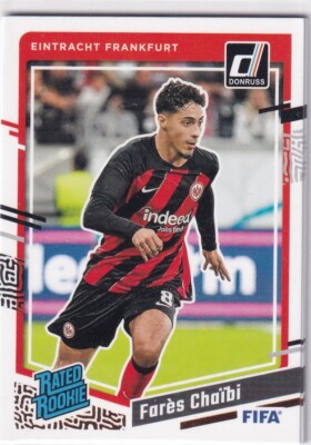 Panini Donruss Soccer Card 2023-24 No. 197 Fares Chaibi Rated Rookie