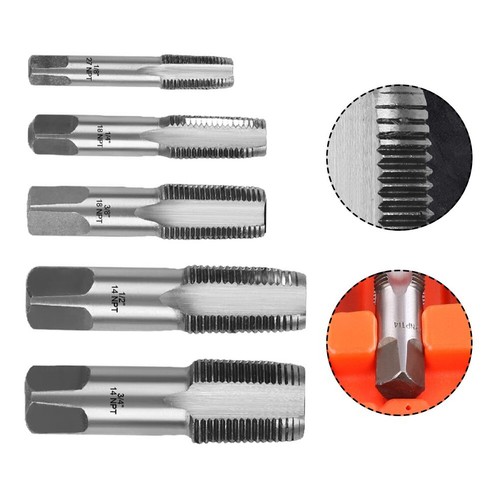 Highly Efficient Carbon Steel Hand Threading Taps for Plumber Mechanics