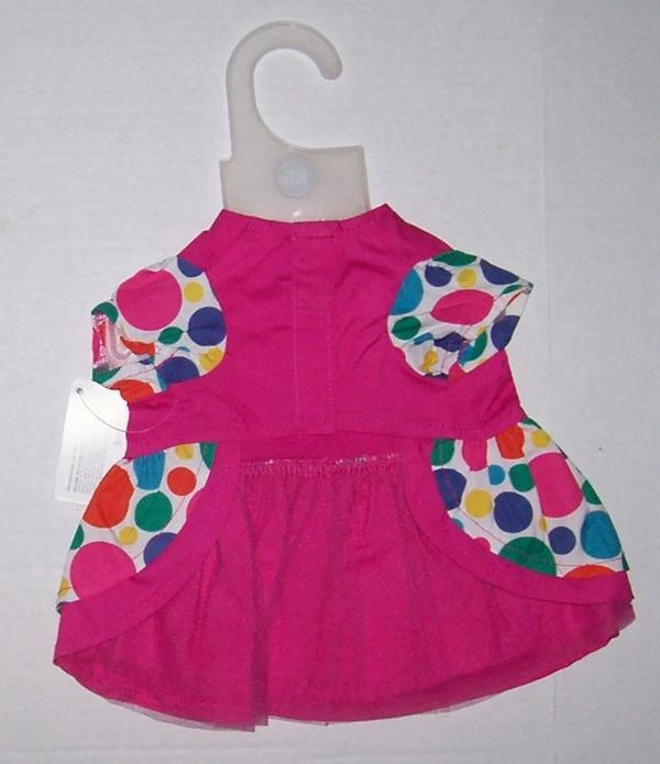 Petco Cumpleaños Niña Cupcake Perro Vestido XS o Med Rosa Lunares Foto 2 de 2