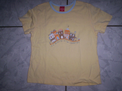 Allerliebstes Sommer-Shirt von ''Sanetta'', gelb mit Motiv Gr.104