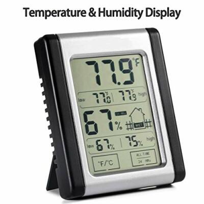 Braole  mini  LCD Digital Indoor Hygrometer Thermometer Humidity Monitor Meter