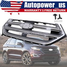 New Grille Grill Ft4z8200aa Fit Ford Edge 2015 2016 2017 2018 Se Sel Titanium Us