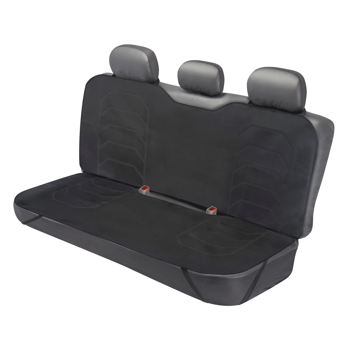 Auto Drive Black Water Resistant Rear Bench Seat Protector