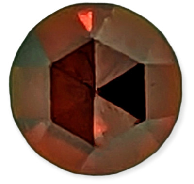 4.5mm Natural Red Garnet Rose Cut AAA+ Loose Gem Extra Fine