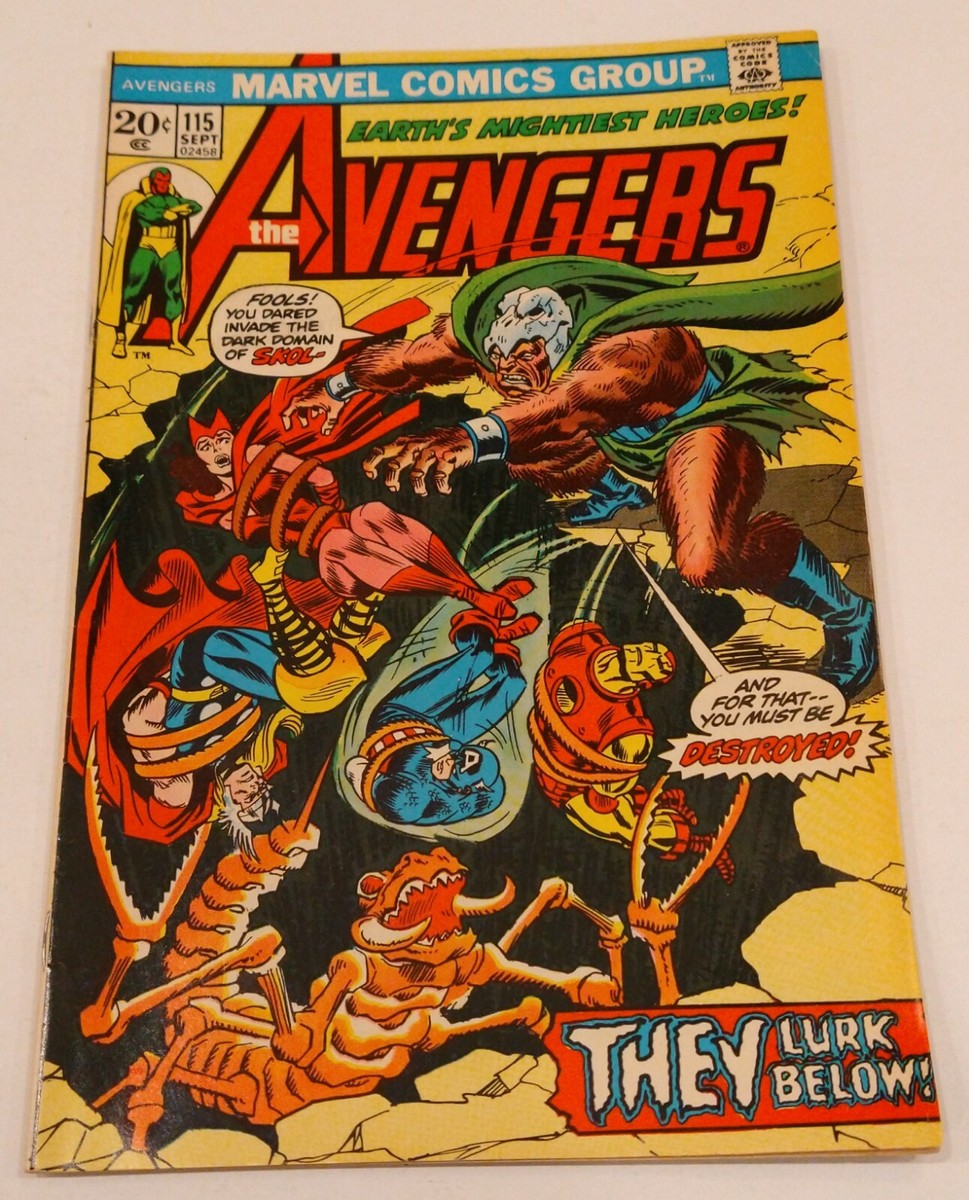 The Avengers #115 (Sept 1973, Marvel) | eBay