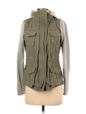 Rachel Women Gray Coat Xs