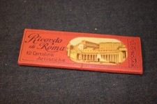 Souvenir Ricorde di Roma Postcard vintage antique set thin 12 total