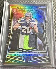 2018 Panini Obsidian 39/50 Rashard Penny Seahawks Galaxy Gear 3-C Patch #GG-29