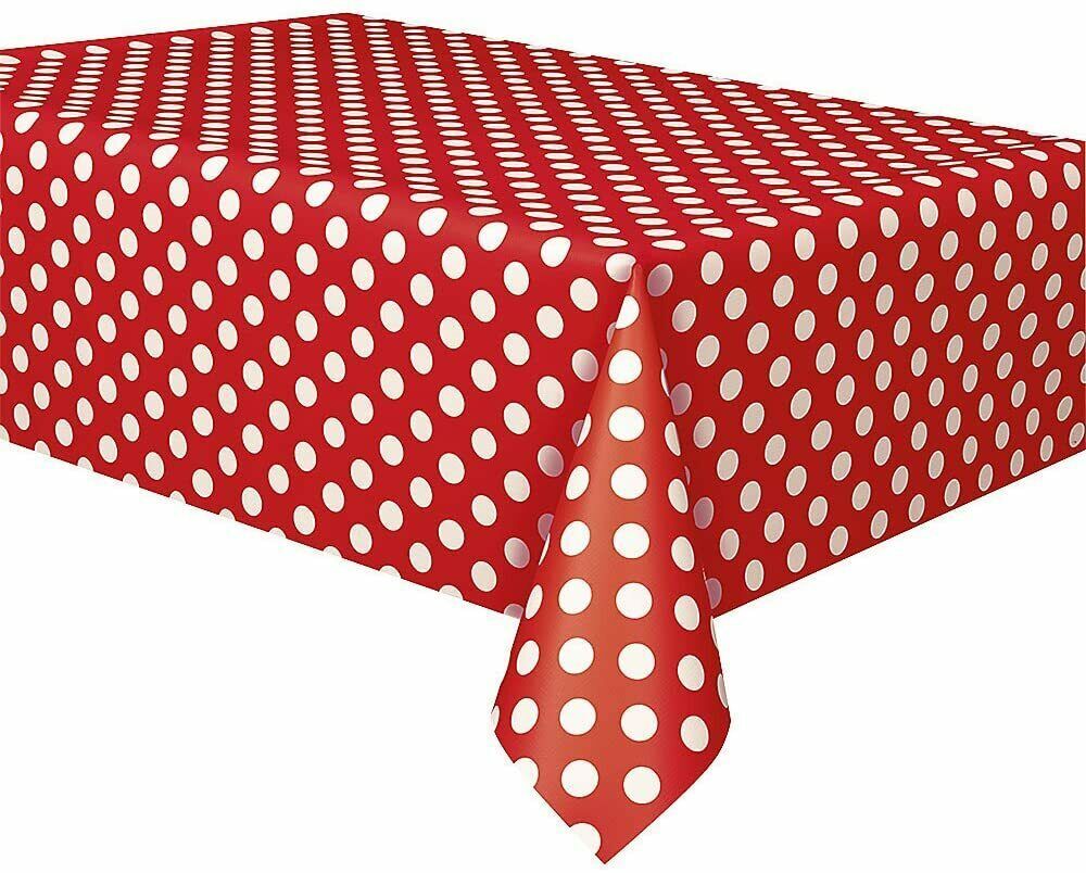 10 Tovaglie Rosa-Rosse Per Feste, Usa E Getta In PEVA, 137x274 Cm, Impermeabili E Anti-olio, Per Matrimoni, Compleanni E Baby Shower - 2