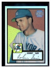 2001 Topps Archives Reserves Johnny Sain Refractor #49
