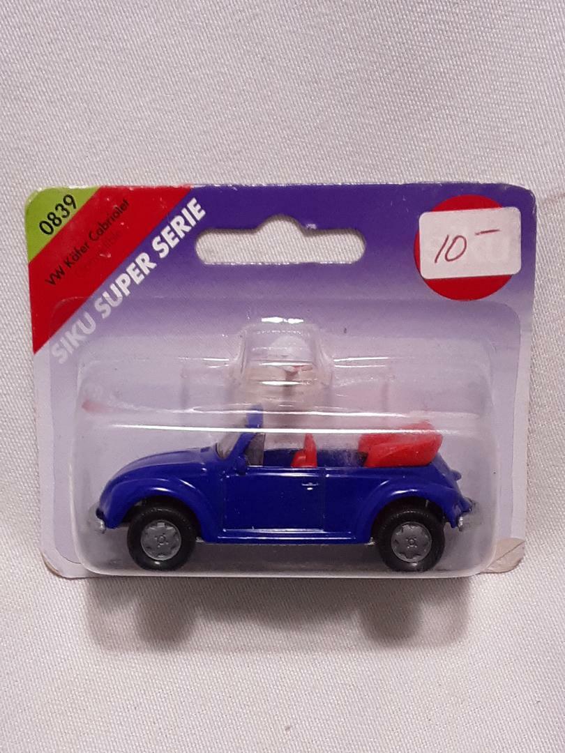 NEW* BLUE SIKU Super Serie #0839 1/64 SCALE CONVERTABLE VW
