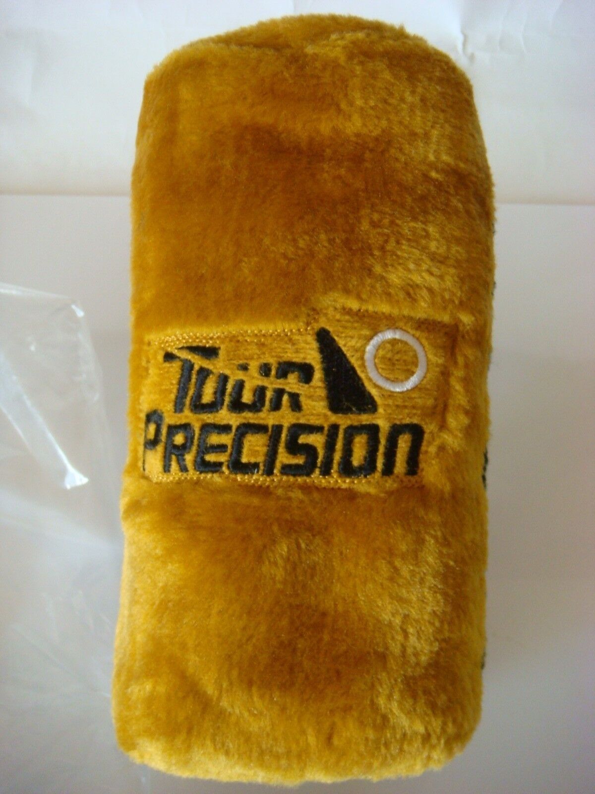 NEW IN PACKAGE Tour Precision Gold/Black Slip On Golf Club Headcover (B597)
