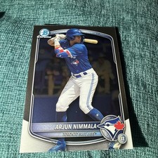 2025 Bowman Chrome Draft - Arjun Nimmala - Toronto Blue Jays Prospect