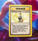 Pokemon TCG Pokemon Trader 77/102 Base Set Rare Unlimited EN 1999 WOTC