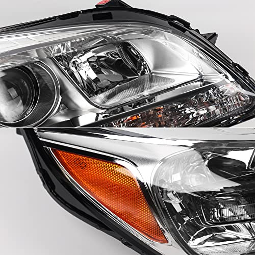 Headlight Assembly Compatible with Chevy Malibu 2013-2015 Projector/2016 - Picture 4 of 6