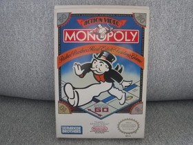 Monopoly (NES, 1991) COMPLETE with Box, Manual & all Inserts Excellent Condition