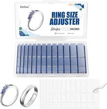 Invisible Ring Size Adjuster for Loose Rings,6 Sheets-234 Pcs Transparent Ring S