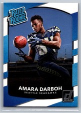 Amara Darboh 307 2017 Donruss RC Rookie Seattle Seahawks Card. rookie card picture