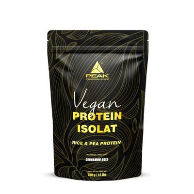 (25,20 EUR/kg) Peak Vegan Protein Isolat 750g Muskelaufbau div. Geschmäcker