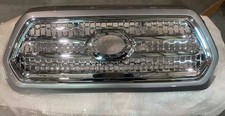 Trd Style Front Bumper Grille For 2016-2023 Toyota Tacoma 1d6 Silver Skychrome Trd Style Front Bumper Grille For 2016-2023 Toyota Tacoma 1d6 Silver Skychrome