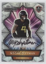 2021 Wild Card Alumination NIL Collegiate Edition Silver Mycah Pittman Auto 2b2